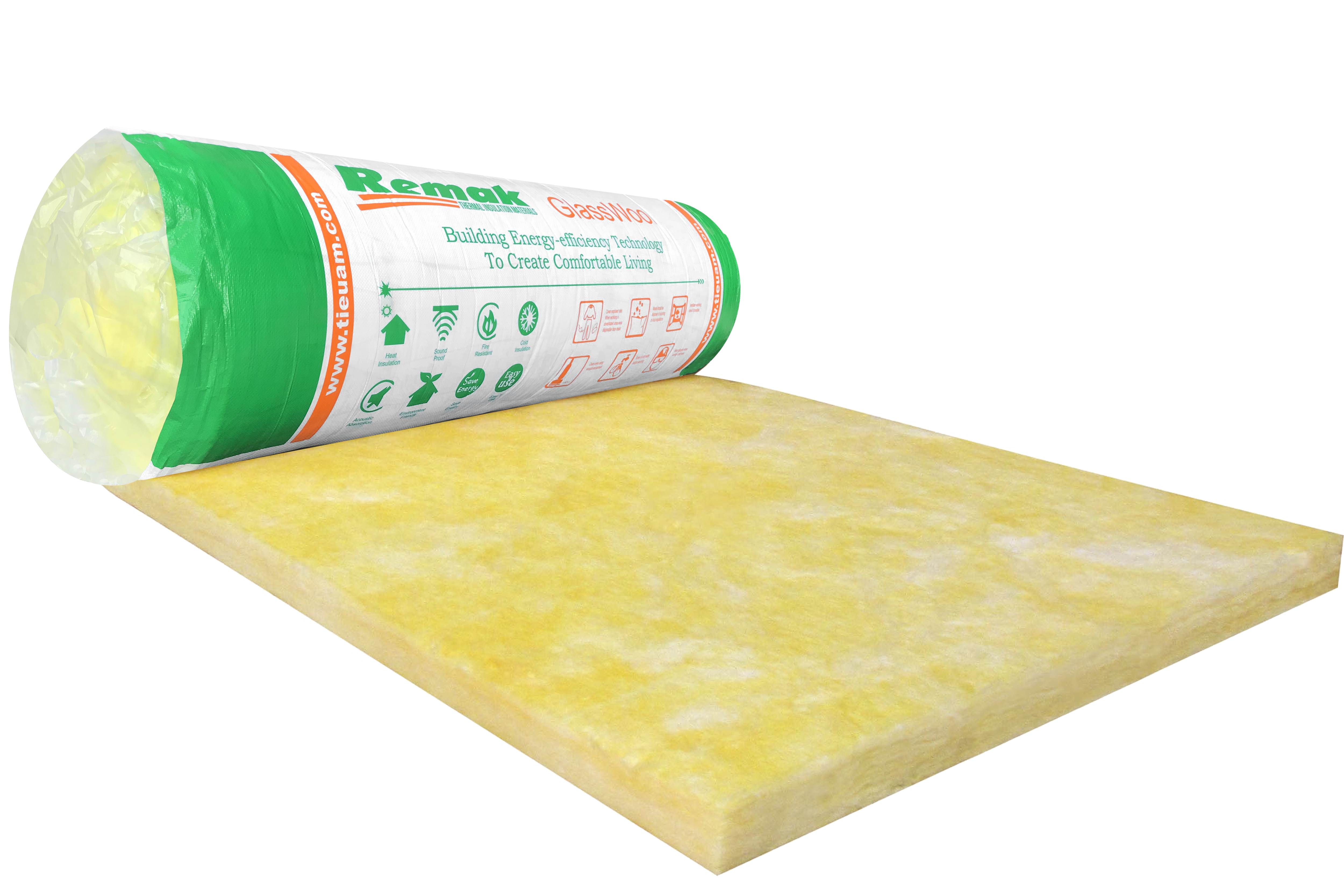 Bông Thủy Tinh Remak® GlassWool dạng cuộn 6